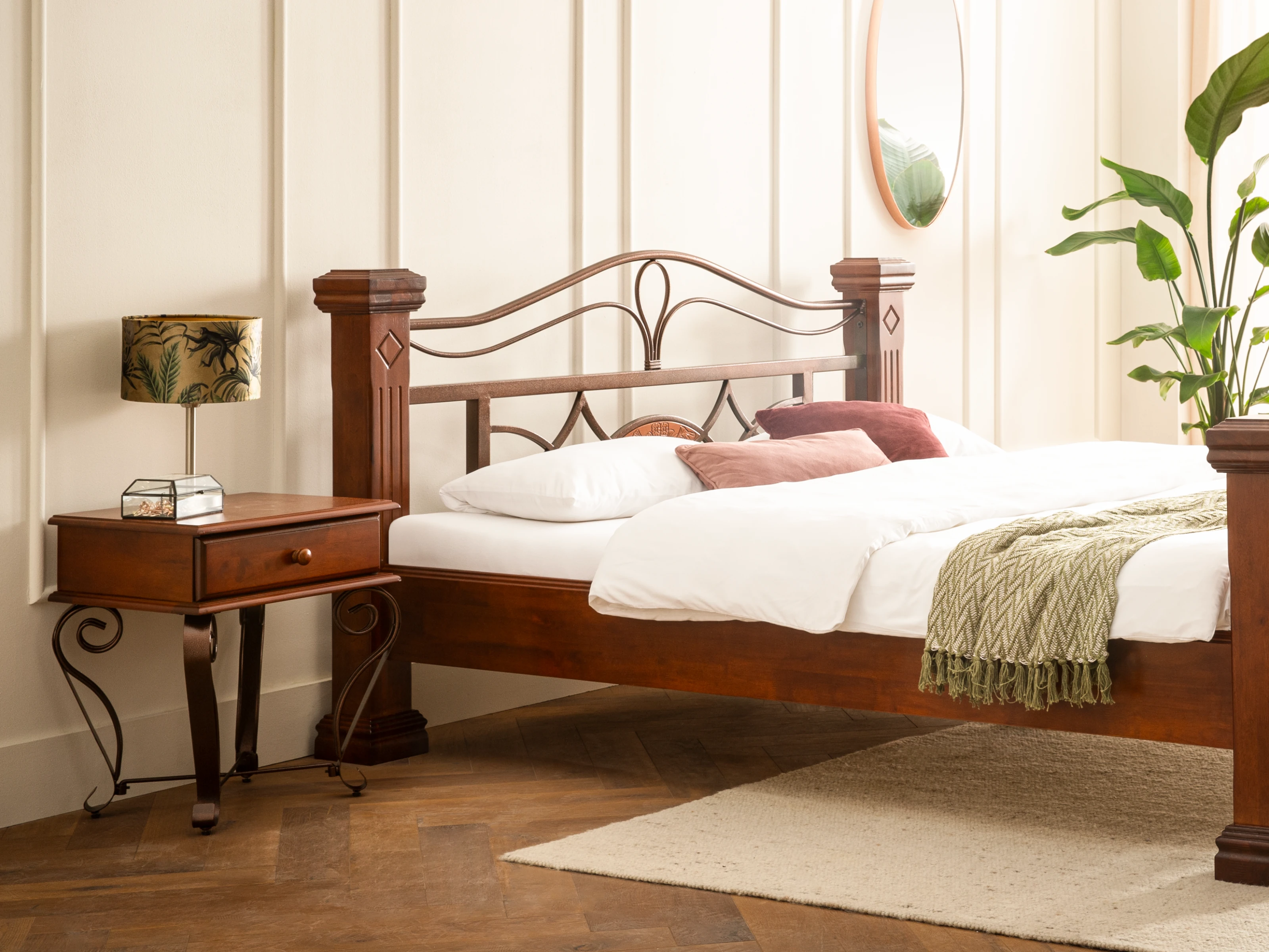 Nachttisch Byzanz braun