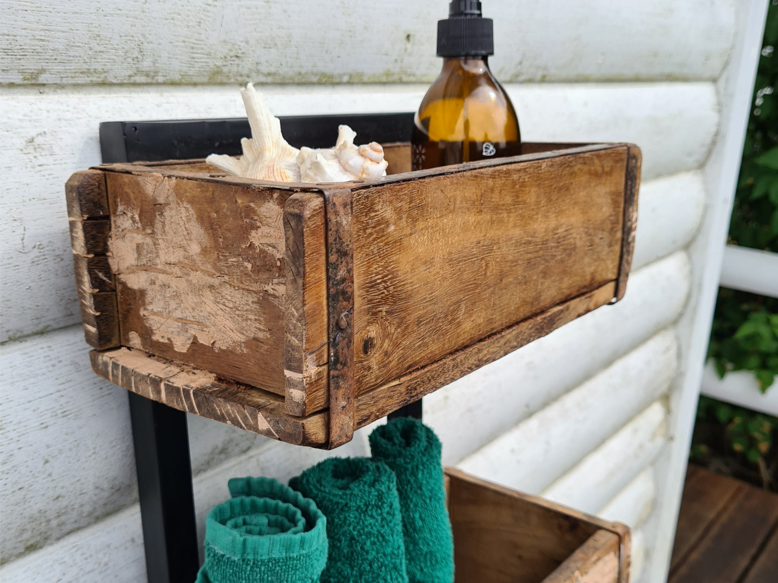 Wandregal Ziegelform 2er