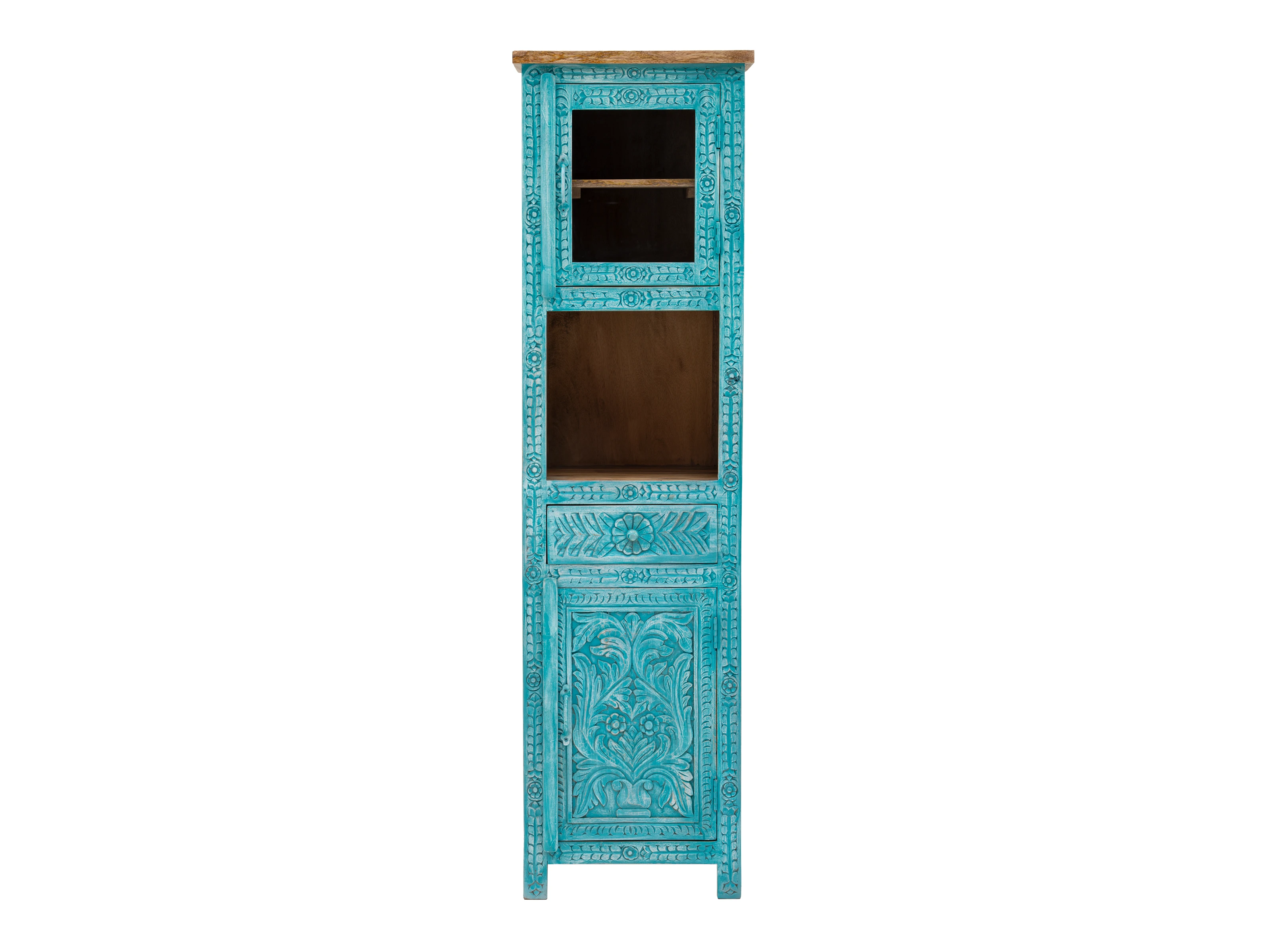 Hochschrank Santa Cruz blau
