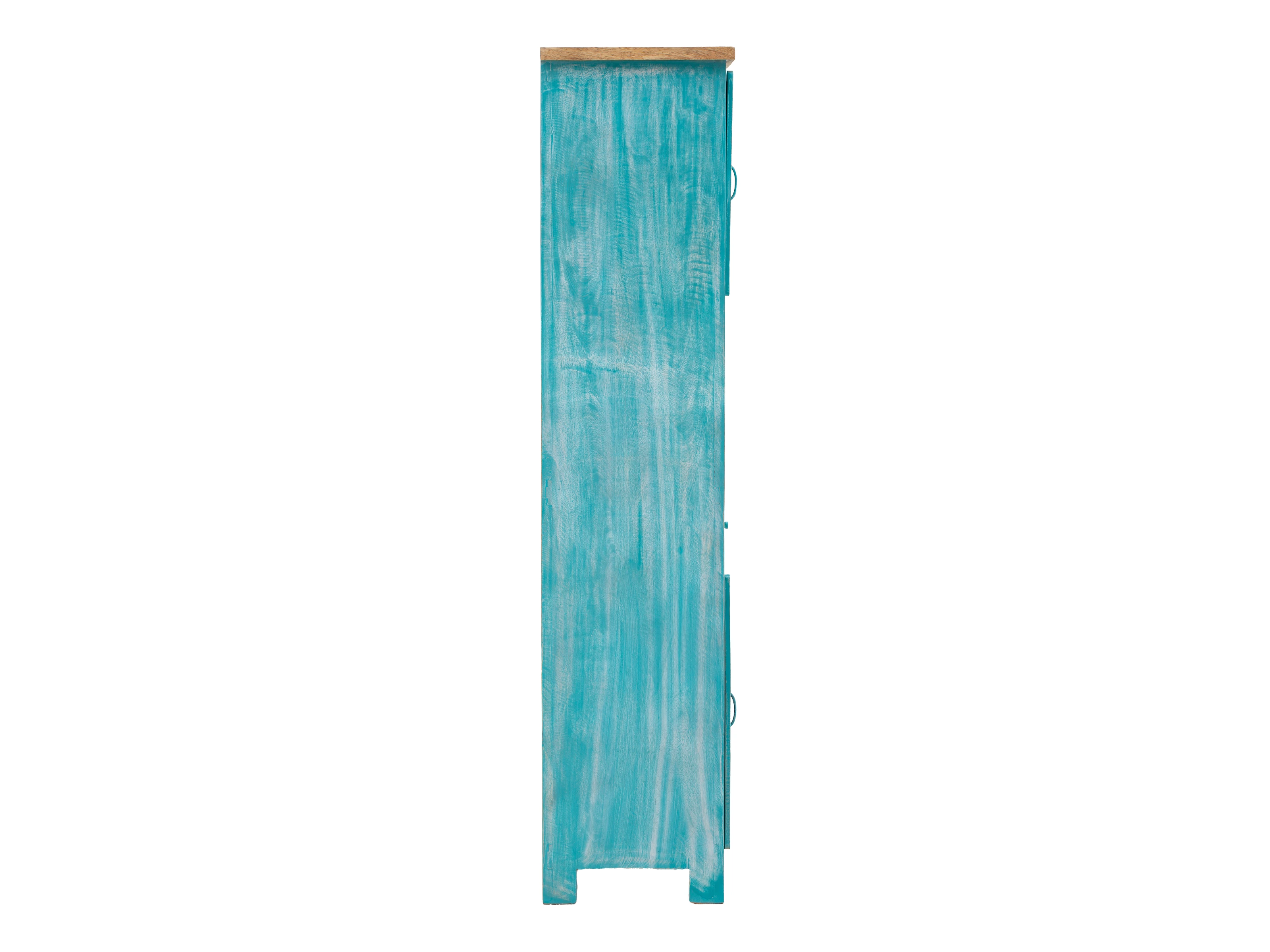 Hochschrank Santa Cruz blau