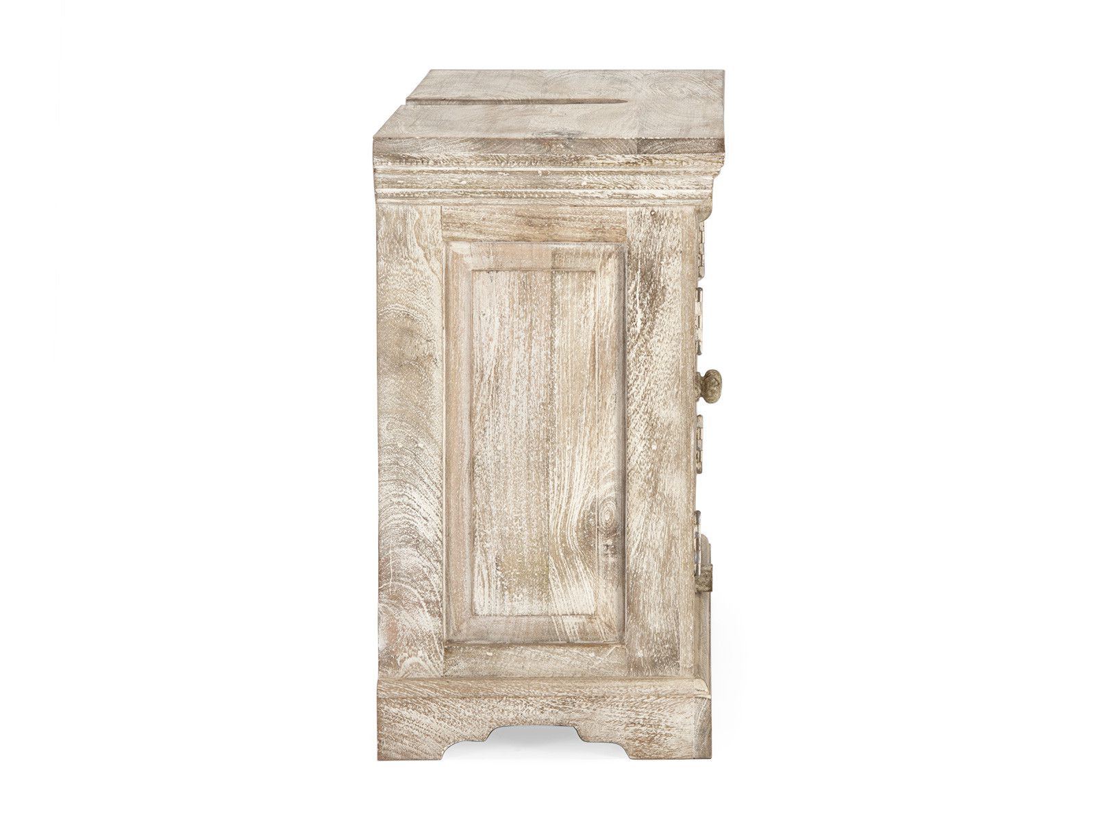 Waschbeckenunterschrank Patina Holz - Mango 73x61x33