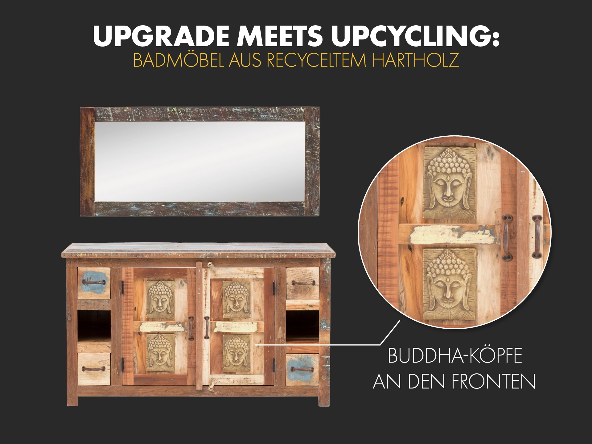 Modernes Wohnzimmer mit hellem Holztisch, Stühlen, gemütlichem Sessel, grünen Pflanzen und kreativem skandinavischem Stil