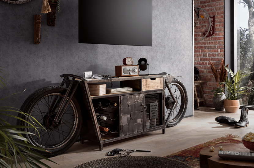 Moderner Holzrahmen (Eiche) freigestellt – klarer, minimalistischer Stil, natürliche Maserung, Produktbild für Möbel